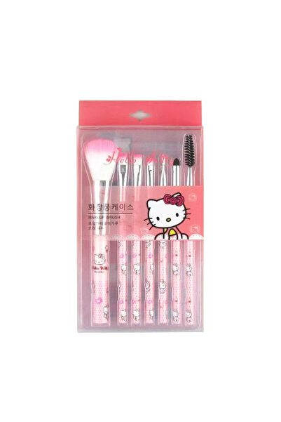 Choice MINISO Hello Kitty 7Pcs Hello Kitty Makeup Brush Set Cute Cartoon Beau...