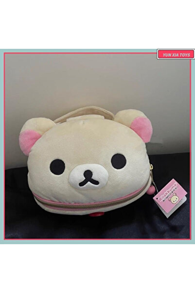 Choice1 Bandai white New Rilakkuma Bear Girl Plush Elliptical Stereoscopic Ma...