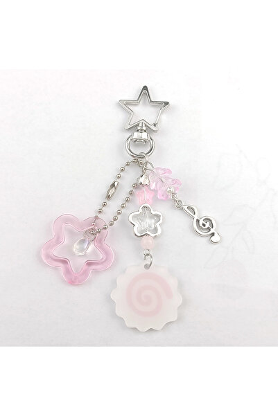 Choice3 3 Cute Fish Plate Phone Charms Pendant Pink Squid Roll Creative Kawai...