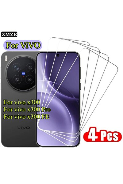 choice2 واقي شاشة عالي الدقة لهاتف فيفو X300 برو، 4 قطع، مناسب لـ X300 و X300...