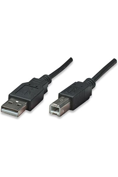 MANHATTAN Cablu USB-A USB - 0,5 m Negru (374507)