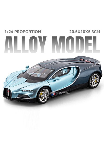 Choice4 Tourbillon Blue 1:24 Tourbillon GTR S15 Model Sports Car Toys Alloy D...
