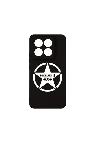 bestcase Калъф за Xiaomi 14T, BestCase® Тънък силиконов 0.8ММ, Сузуки 4х4, За...