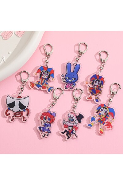 Choice Bandai 5cm 7pcs 2026Cartoon The Amazing Digital Circus Acrylic Keychai...