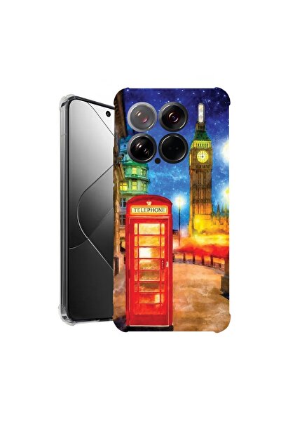bestcase Калъф за Xiaomi 15, Удароустойчив 1.5ММ, Лондон, Защита на камерата,...