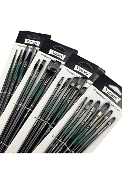 Choice3 24pcs brush 6/24pcs Artist Paint Brushes Set Artist Paintbrushes For ...