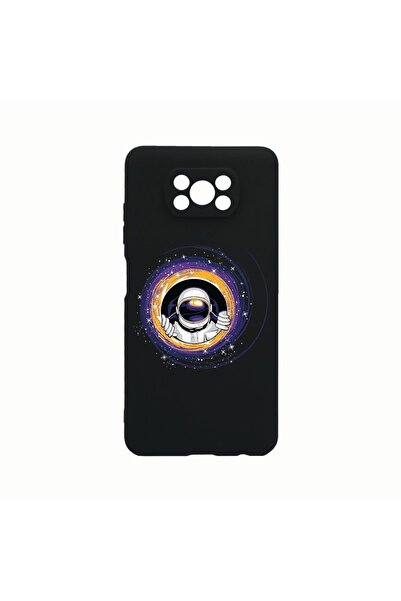 bestcase Husa Silicon, Compatibila cu Xiaomi Poco X3 Pro, Astronaut, Rezisten...
