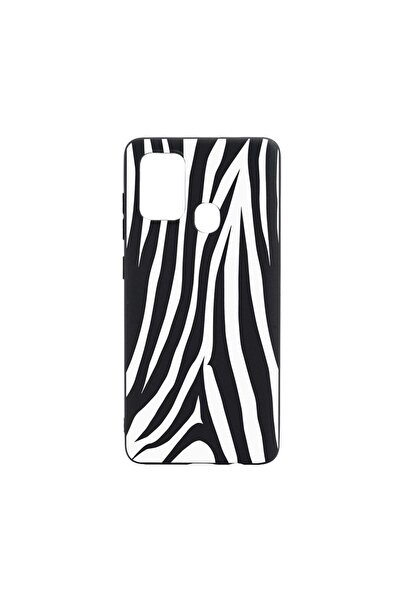 bestcase Husa Silicon, Compatibila cu Xiaomi Poco C40 / Redmi 10C, Black Zebr...