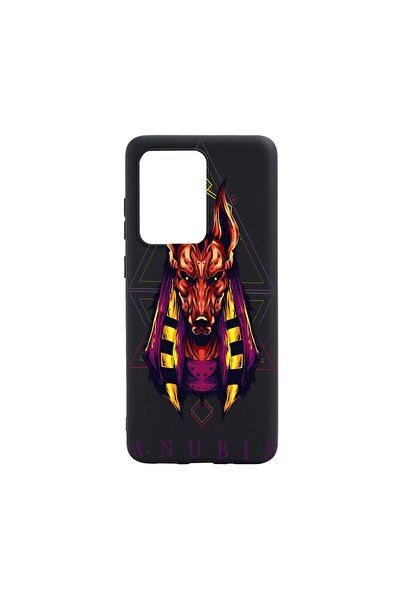 bestcase Митологичен силиконов калъф, Анубис, съвместим с Xiaomi 11T, устойчи...