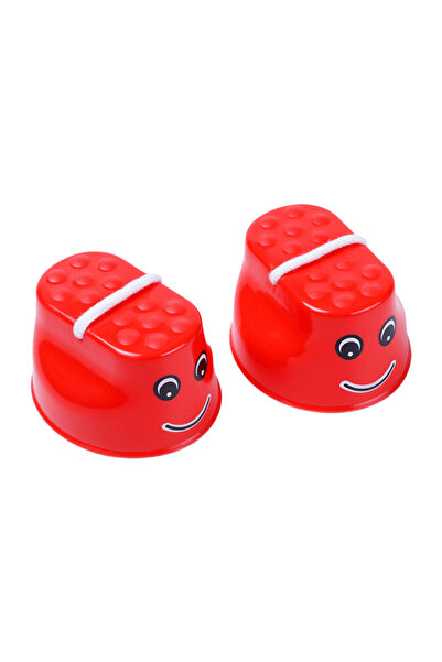 Choice3 XLGQ Red Colorful Smile Face Stilt Balance Training Walk Steppers Par...