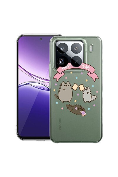 bestcase ¬Æ Husa Clear Slim Silicon Compatibila cu Xiaomi 15, Happy New Year,...