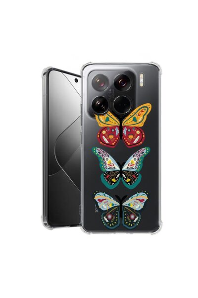 bestcase Θήκη για Xiaomi 15 Pro, Αντικραδασμική 1.5MM, Πεταλούδα, Προστασία κ...
