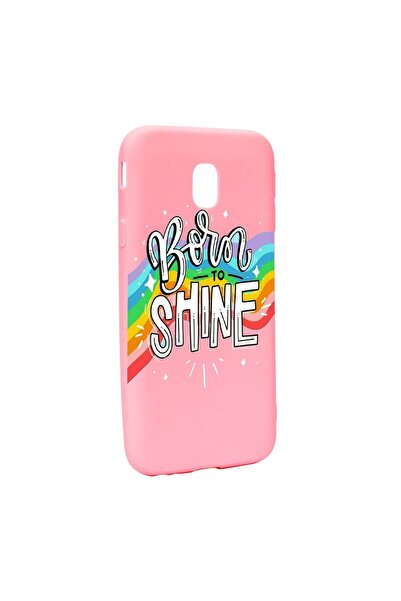 bestcase Защитен калъф с надпис  "Born to shine ", за Samsung Galaxy J7 2018,...