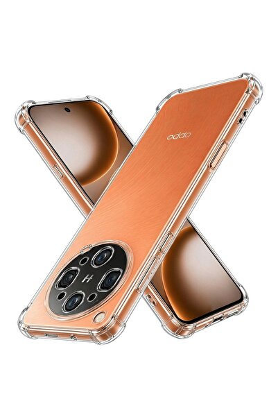 SOHO Калъф за телефон за Oppo Find X9 Ultra, удароустойчив, прозрачен