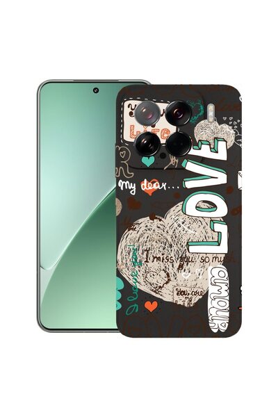 bestcase ¬Æ Husa pentru Xiaomi 15, Love, Slim Silicon 0.8MM, Antisoc, Protect...