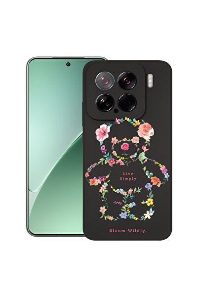 bestcase Husă pentru Xiaomi 15, Ursuleț de pluș Live Simply, Silicon subțire ...
