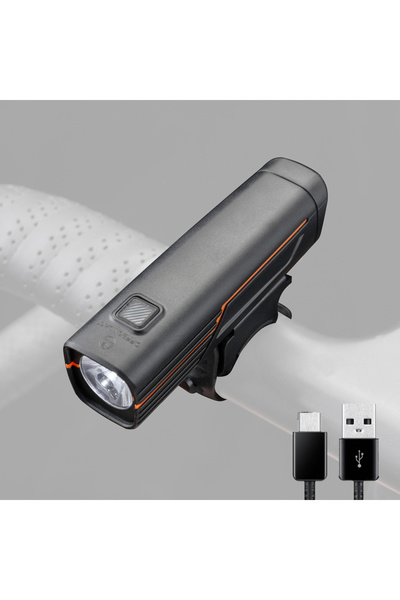 choice2 مصباح دراجة HS-B9 OFFBONDAGE LED أمامي قابل لإعادة الشحن عبر USB للدر...