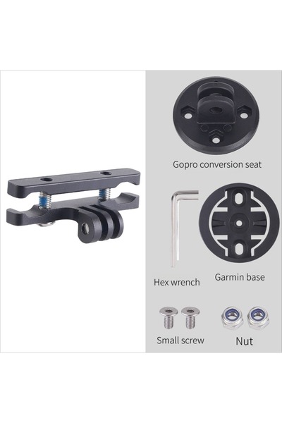 Choice1 Cushion style Aluminum alloy lamp holder for bicycle saddle rail moun...