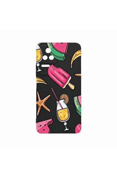 bestcase Husa Silicon, Compatibila Cu Xiaomi Poco M5s, Summer Ornaments, Rezi...
