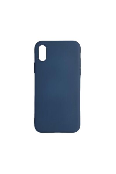 Sonique Θήκη Σιλικόνης My Colors Apple iPhone X / iPhone XS Μπλε Σκούρο