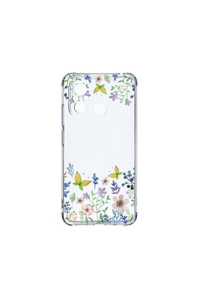 bestcase Αντικραδασμική Θήκη 1.5MM, Συμβατή με Xiaomi Redmi 12C, Σχέδιο Πεταλ...