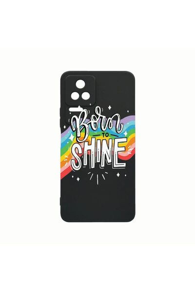 bestcase Husa Silicon, Compatibila Cu Xiaomi Poco M5s, Born To Shine, Reziste...