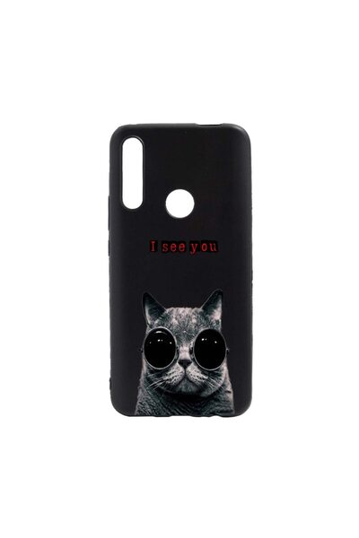 bestcase Силиконов калъф, съвместим с Xiaomi Redmi Note 8T, I See You, устойч...