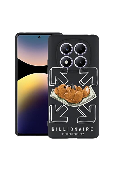 bestcase Husă pentru Xiaomi Redmi Note 15 5G cu Design Billionaire Bear, TPU ...