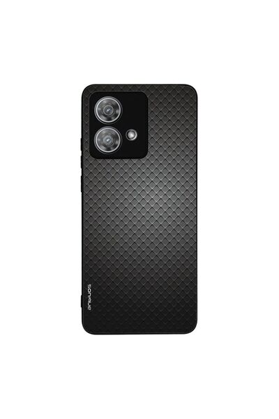 Sonique Θήκη Carbon Series για Motorola Edge 40 Neo 5G Γκρι