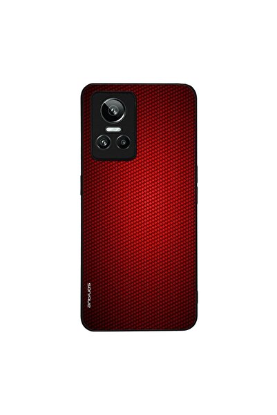 Sonique Θήκη Carbon Series για Realme Realme GT Neo 3 5G Κόκκινο