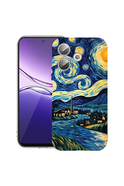bestcase ¬Æ Husa pentru Xiaomi Redmi 13x / Poco M6 4G cu Design Starry Night,...
