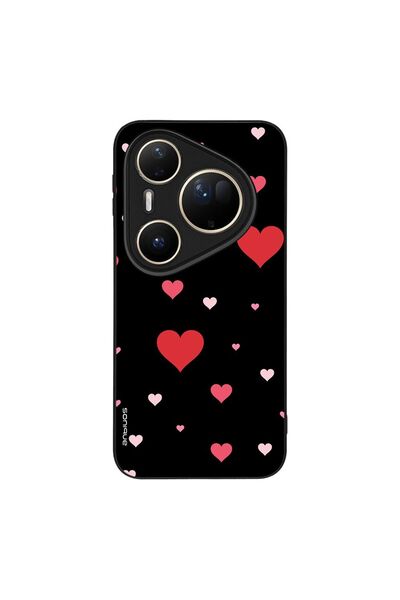 Sonique Θήκη Heart Series για Huawei Pura 80 Ultra Μαύρο