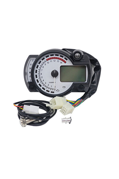 choice2 عداد سرعة رقمي للدراجات النارية مع شاشة LCD ومستشعر KOSO RX2N، عداد و...