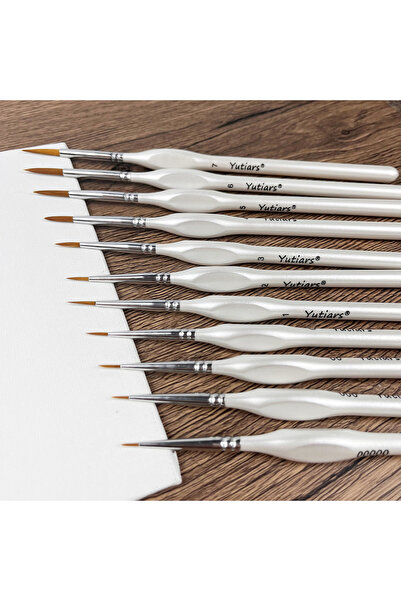Choice3 11 PCS 3/6/11/14pcs Professional Micro Miniature Paint Brush Set for ...