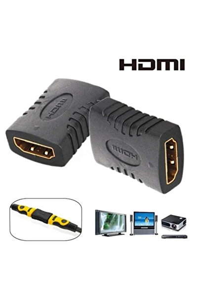 Derwell HDMI Dişi Dişi Kablo Uzatma Uzatıcı Aparatı Ara Çevirici Dönüştürücü ...