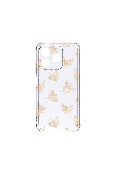 bestcase Θήκη για Xiaomi Redmi 13, BestCase® Αντικραδασμική 1.5MM, Χρυσή Πετα...