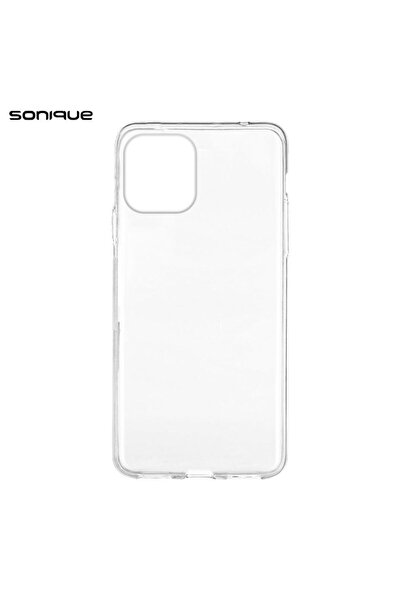 Sonique Θήκη Σιλικόνης Crystal Clear Apple (Big Hole) iPhone 12 Pro Max Διάφανο
