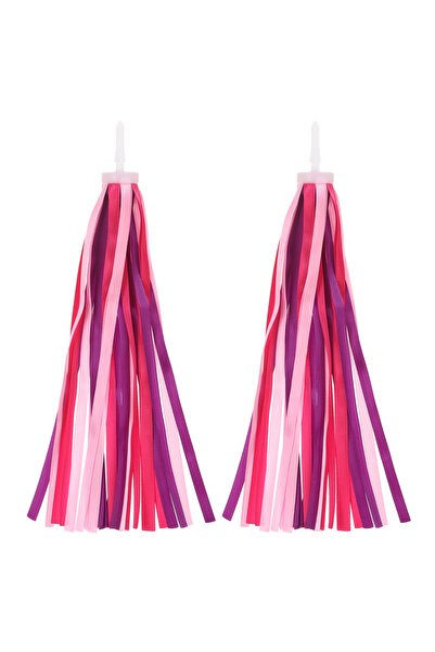 Choice11 Pink Purple 2pcs 22cm Bicycle Handlebar Streamers Bike Streamers Kid...