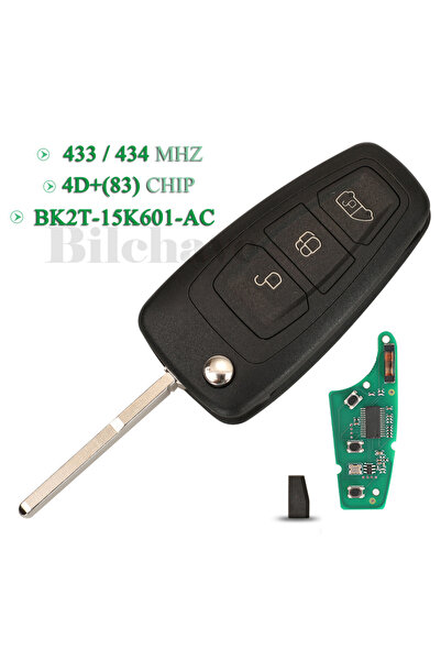 Choice1 4D (83) Remote Key jingyuqin ID49 GK2T-15K601-AB BK2T-15K601-AC 4D83 ...