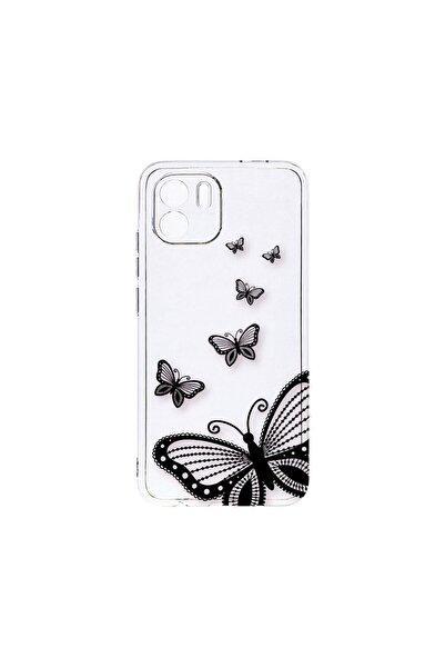 bestcase Διαφανής Θήκη Σιλικόνης 2MM, Συμβατή με Xiaomi Redmi A2, Λουλούδια, ...