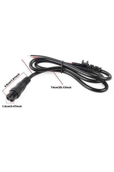 Choice A 220V/10A Balancing Scooter Hoverboard 3 Pin Aviation Head Charger Pl...