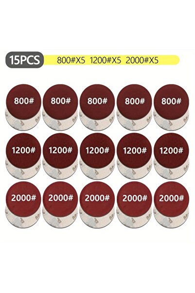 choice2 15pcs 3inCar Detailing Polishing Sponge For Auto Headlight Restoratio...