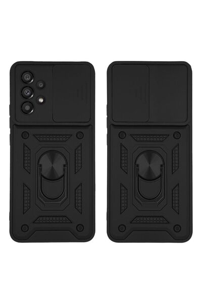 Sonique Θήκη Ring Armor CamPro για Samsung Galaxy A23 5G / Galaxy A23 4G Μαύρο