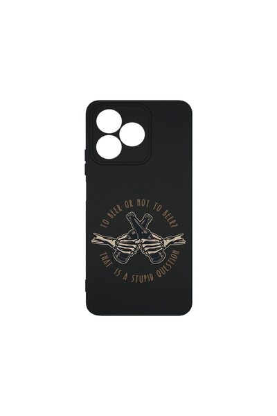 bestcase ¬Æ Husa Premium Silicon, Compatibila Cu Xiaomi Redmi 13, To Beer Or ...