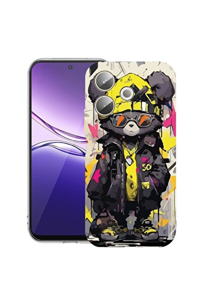 bestcase ¬Æ Husa pentru Xiaomi Redmi 13x / Poco M6 4G cu Design Teddy Bear Pa...
