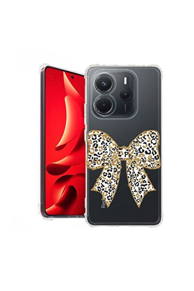 bestcase Калъф за Xiaomi Redmi Note 14 4G, Удароустойчив 1.5ММ, Леопардов диз...