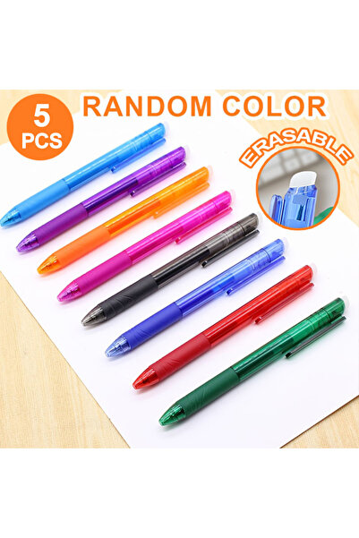 Choice MULTICOLOR 5 Erasable Ballpoint Pens, Multi-Color Refills, Can Be Used...