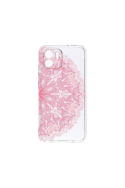 bestcase Διαφανής Θήκη Σιλικόνης 2MM, Συμβατή με Xiaomi Redmi A2, Ροζ Δαντελέ...