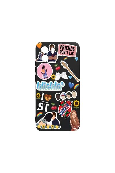 bestcase Λεπτή Θήκη Σιλικόνης 0.8MM, Συμβατή με Xiaomi Redmi A2, Οι Φίλοι Δεν...