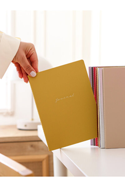 Fulique Vegan Leather Soft Cover Lined Notebook / 60 Pages / A5 (14.8* 21 cm)